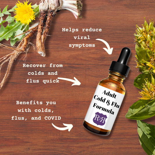 Cold & Flu Botanical (Adults) - First Signs